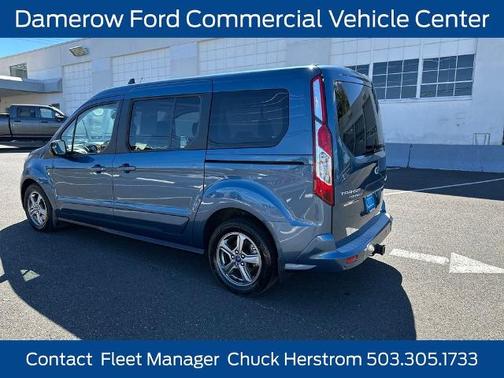 BLUE METALLIC 2021 Ford Transit Connect TITANIUM