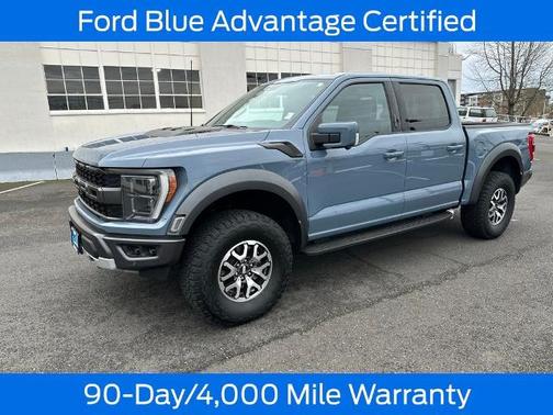 AZURE GRAY METALLIC TRICOAT 2023 Ford F-150 RAPTOR