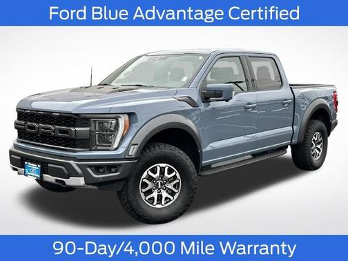 AZURE GRAY METALLIC TRICOAT 2023 Ford F-150 RAPTOR
