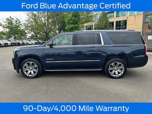 Blue 2017 GMC Yukon XL DENALI