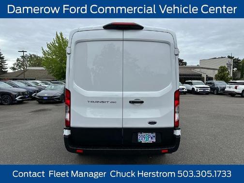 OXFORD WHITE 2023 Ford Transit-250 T250