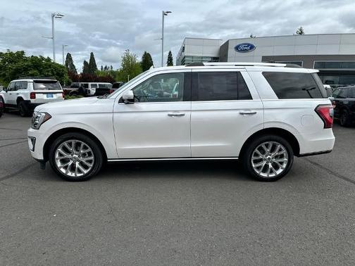 WHITE PLATINUM MET TRI-COAT 2018 Ford Expedition LIMITED