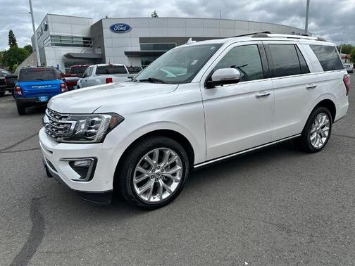 WHITE PLATINUM MET TRI-COAT 2018 Ford Expedition LIMITED
