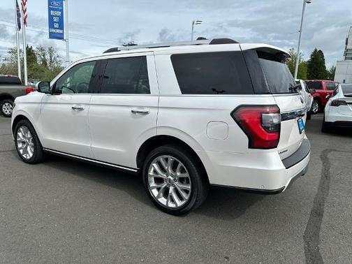 WHITE PLATINUM MET TRI-COAT 2018 Ford Expedition LIMITED
