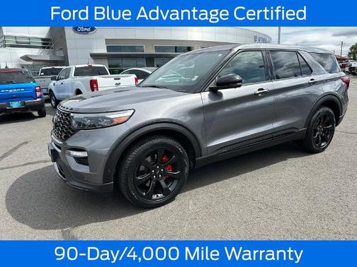 CARBONIZED GRAY METALLIC 2022 Ford Explorer ST