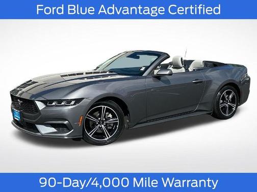 CARBONIZED GRAY METALLIC 2024 Ford Mustang ECOBOOST PREMIUM
