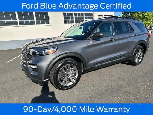 CARBONIZED GRAY METALLIC 2021 Ford Explorer XLT