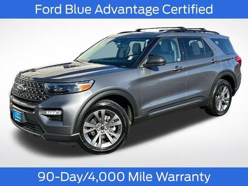 CARBONIZED GRAY METALLIC 2021 Ford Explorer XLT