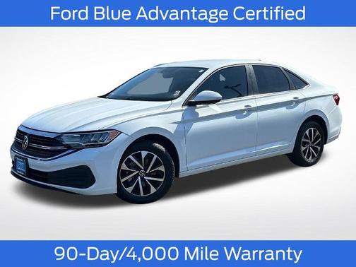 Pure White 2023 Volkswagen Jetta 1.5T S