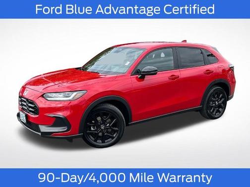 Red 2024 Honda HR-V SPORT