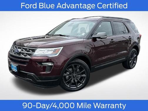 BURGUNDY VELVET MET TINT CC 2019 Ford Explorer XLT