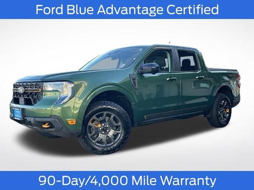 ERUPTION GREEN 2025 Ford Maverick TREMOR Truck