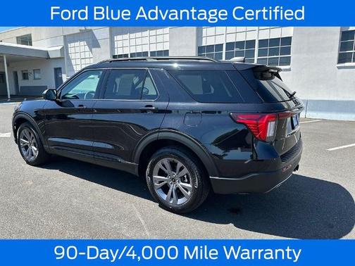 AGATE BLACK METALLIC 2025 Ford Explorer ACTIVE