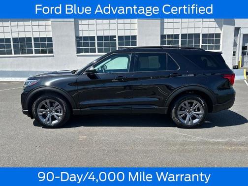 AGATE BLACK METALLIC 2025 Ford Explorer ACTIVE