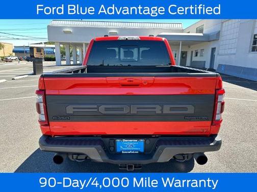 CODE ORANGE METALLIC 2022 Ford F-150 RAPTOR