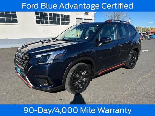 Dark Blue Pearl 2022 Subaru Forester SPORT
