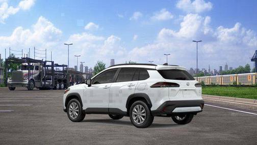 Wind Chill Pearl 2026 Toyota Corolla Cross LE