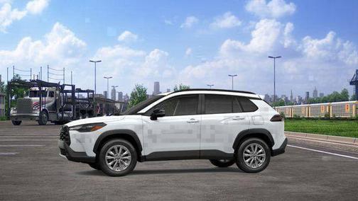 Wind Chill Pearl 2026 Toyota Corolla Cross LE