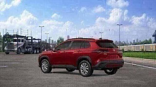 Soul Red Crystal 2026 Toyota Corolla Cross LE