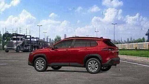 Soul Red Crystal 2026 Toyota Corolla Cross LE