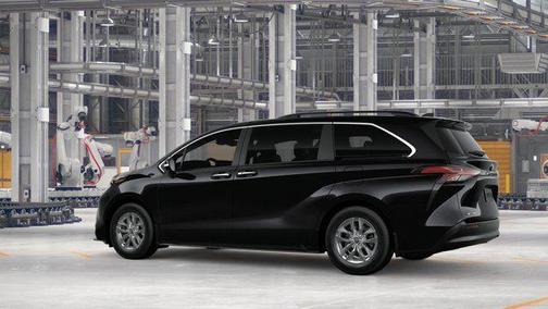 Midnight Black Metallic 2026 Toyota Sienna XLE