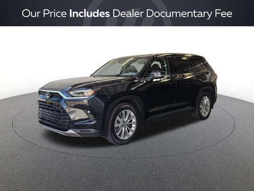 Midnight Black Metallic 2024 Toyota Grand Highlander Platinum