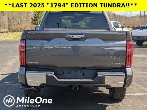 Magnetic Gray Metallic 2025 Toyota Tundra Hybrid 1794 Edition