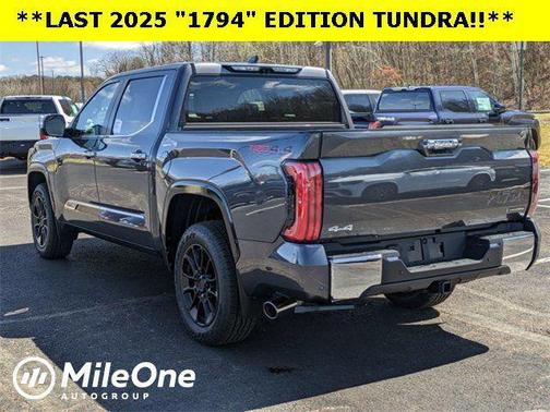 Magnetic Gray Metallic 2025 Toyota Tundra Hybrid 1794 Edition