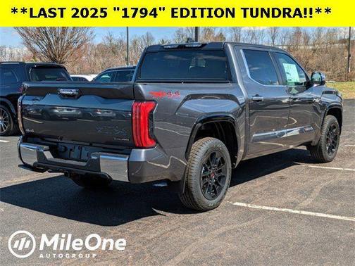 Magnetic Gray Metallic 2025 Toyota Tundra Hybrid 1794 Edition