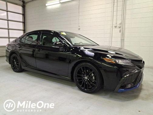 Midnight Black Metallic 2023 Toyota Camry XSE