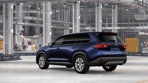 Midnight Black Metallic 2026 Toyota Grand Highlander Hybrid Limited
