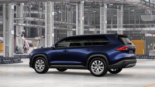 Midnight Black Metallic 2026 Toyota Grand Highlander Hybrid Limited