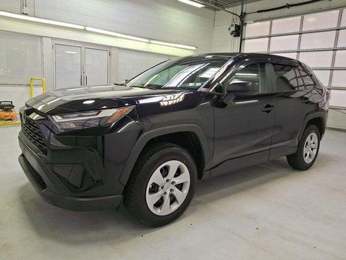 Midnight Black Metallic 2025 Toyota RAV4 LE