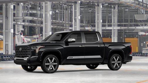 Midnight Black Metallic 2026 Toyota Tundra Hybrid Capstone