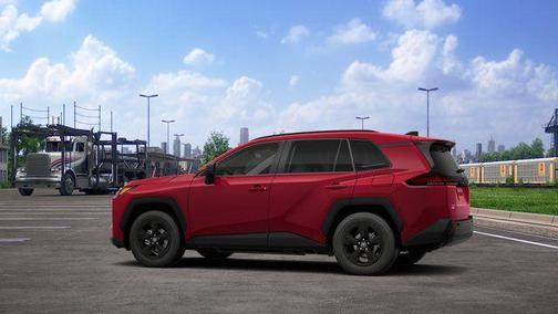 Ruby Flare Pearl 2026 Toyota RAV4 LE