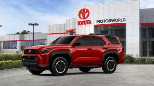 Supersonic Red 2026 Toyota 4Runner TRD Off Road Premium