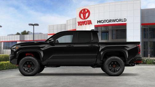Black 2026 Toyota Tacoma Hybrid TRD Pro