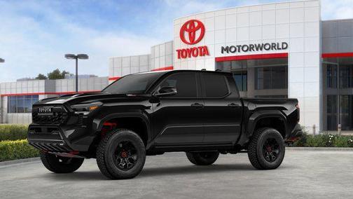 Black 2026 Toyota Tacoma Hybrid TRD Pro