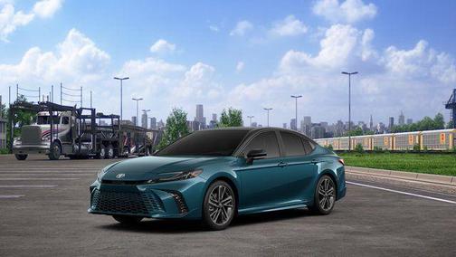 Ocean Gem/Midnight Black Metallic 2026 Toyota Camry XSE
