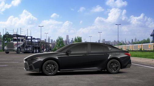 Midnight Black Metallic 2026 Toyota Camry SE