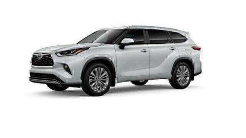 Wind Chill Pearl 2026 Toyota Highlander Hybrid Platinum