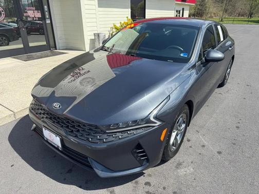 Gravity Gray 2021 Kia K5 LXS
