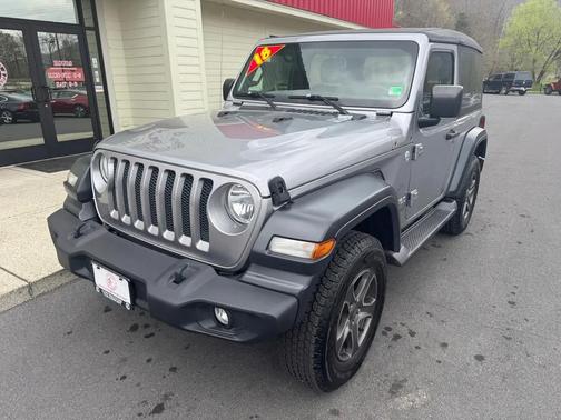 Billet Silver Metallic Clearcoat 2018 Jeep Wrangler Sport S