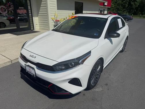 Snow White Pearl 2023 Kia Forte GT-Line