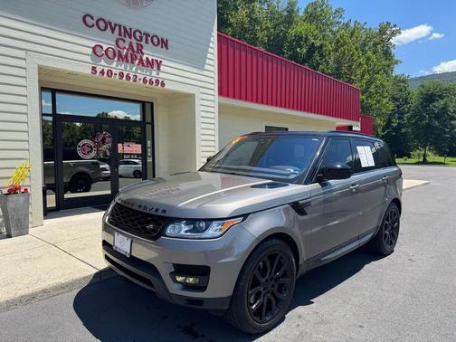 Gray 2017 Land Rover Range Rover Sport Supercharged