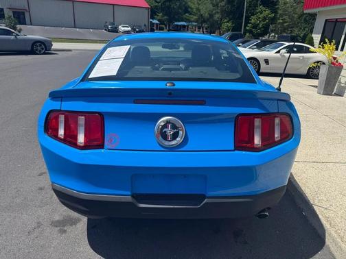 Blue 2010 Ford Mustang Premium