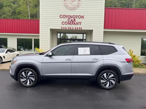 Silver Mist Metallic 2024 Volkswagen Atlas 2.0T SE w/Technology 4MOTION