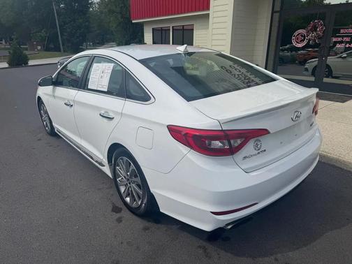 Quartz White Pearl 2017 Hyundai SONATA Sport