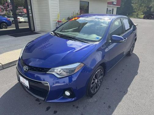 Blue Crush Metallic 2014 Toyota Corolla S Plus