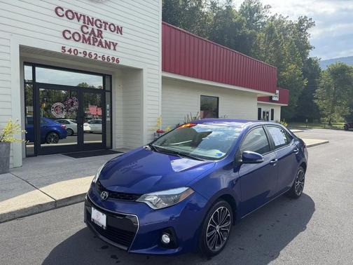 Blue Crush Metallic 2014 Toyota Corolla S Plus